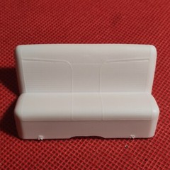 Bench Seat 1960 Ford F-100 Pickup 1:25 scale model car part AMT