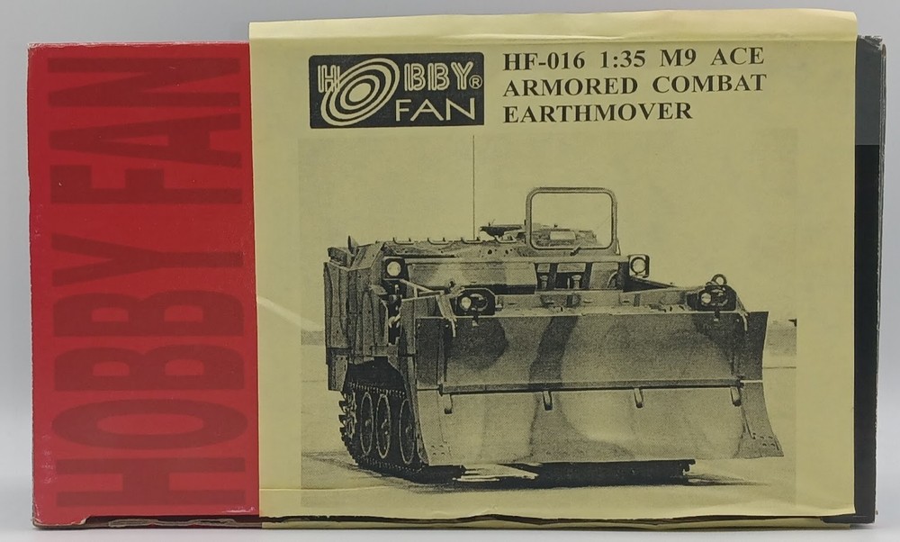 1/35 Hobby Fan U.S Armored Combat Earthmover M9 ACE #HF-016 Open Box