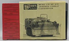 1/35 Hobby Fan U.S Armored Combat Earthmover M9 ACE #HF-016 Open Box