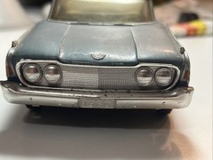 VTG RARE 1960 Release AMT 1960 Ford Starliner Model Kit Built # 1160-139 W/ Box