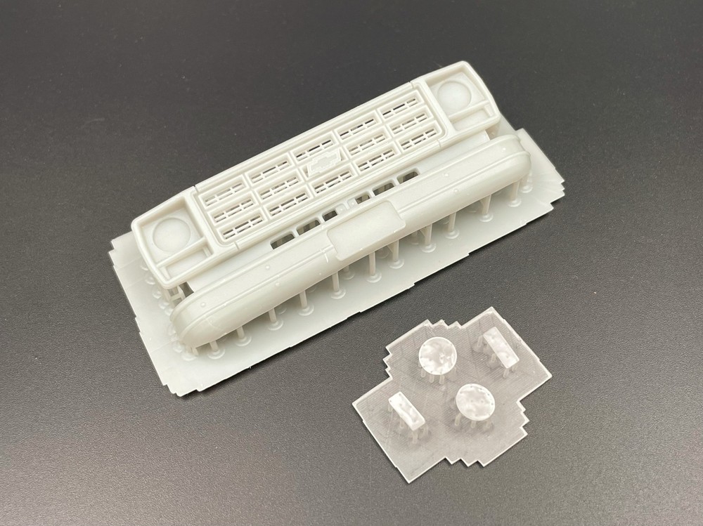 Chevy G-Series Van GMC Vandura 1971-96 3D Printed Grille for 1:25 AMT Model Kit