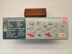 Vintage AMT 3 in 1 Customizing Model Kit CAR 1960 Chevrolet Hardtop SEALED #1160