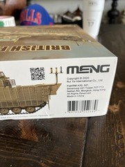 US Seller ~ MENG SS-017 1/35 SCALE BRITISHI FV510 WARRIOR TES(H) AIFV 2020 NEW