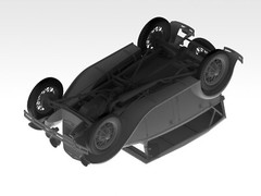 ICM 24050 – Model A Standard Phaeton Soft Top 1930s – Car Model Kit, Scale 1:24