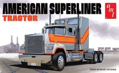 AMT 1235 1:24 American Superliner Semi Tractor Plastic Model Kit