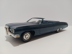 1/25th Scale 1970 Pontiac Bonneville Convertible Promo Car in Atoll Blue, Nice,