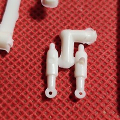 Rear End 1960 Chevy Corvette 1:25 Scale Model Car Part MPC