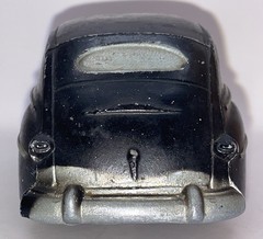 RARE FRICTION 1948 Ford POLICE 100 Sedan Promo MASTER-CASTER 1/25 Black VG-FN