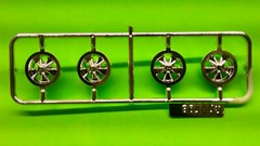 1966 Barracuda Hemi Under Glass 1/25 Funny Drag Car Hurst Mag Rims Wheel Tire