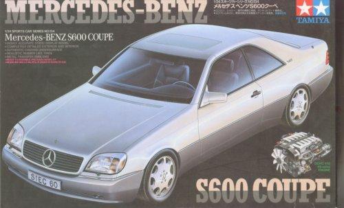 Rare Kit Tamiya 1/24 model kit Mercedes S600 Coupe from Japan 10472