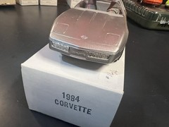 1984 Corvette Dealer Promo Promotional Model Vintage Original New Old Stock
