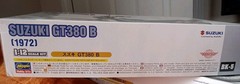 Hasegawa 1/12 Suzuki GT380 B Plastic Model BK5 NEW/OPENED BOX