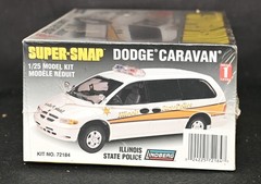 Vintage 1998 Lindberg Dodge Caravan Illinois State Police 1:25 Kit #72184 SEALED