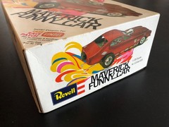 Rare Revell Ford Maverick Funny Car 1/25 Scale Kit, Complete and Unbuilt
