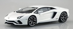 AOSHIMA 1/32 The Snap Kit Series Lamborghini Aventador S Pearl White Color-coded