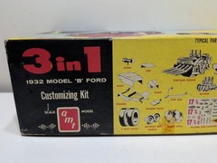✨AMT✨ ORIGINAL 1932 MODEL B FORD THE DEUCE BOX #132 Box & Instructions ONLY