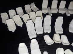 1/25 scale Model car parts Assorted Bucket seats