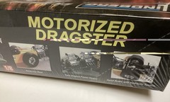 LINDBERG 1/8 THE EXTERMINATOR 2 IN 1 DRAGSTER MOTORIZED MODEL KIT 73045 SEALED