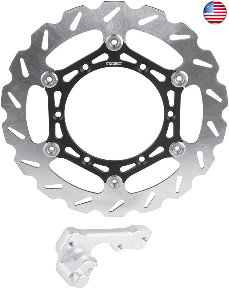 Tusk Oversized Floating Typhoon Brake Rotor Kit, Front 270mm Compatible with