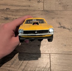Rare Vintage Jo-Han “Fast Eddie” Schartmans Pro Stock Ford Maverick Built Model