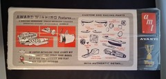 1:25 Vintage AMT 1964 Studebaker Avanti 3 in 1 kit molded in white NICE!