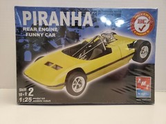 AMT 1/24, Piranha rear engine funny car model kit **FACTORY SEALED**