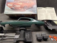 Monogram ’68 GTO Street Machine Model 1/24 Pontiac Started 2208 Goat Muscle Car