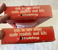 Hubley 852K Indy Car & 853K Hot Rod – RARE Factory Built Store Displays w/ bases