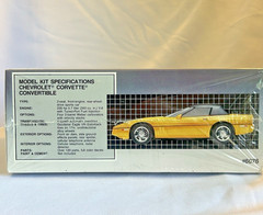 AMT CHEVROLET 1990 Corvette Convertible model kit NEW in FACTORY SEALED BOX