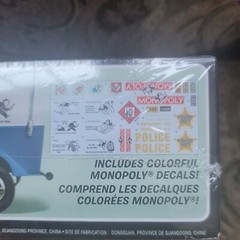 Monopoly Paddy Wagon 1933 Willys Panel Van 85 Anniversary Plastic Model Kit New