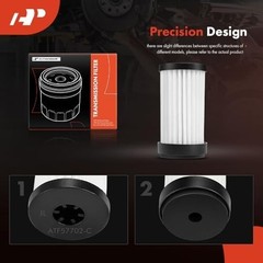 A-Premium Automatic Transmission Fluid Filter Compatible with Ford F-250 F-350