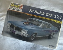 Revell Monogram 1970 Buick GSX 2’n1′ Model Kit 85-2583 New Sealed