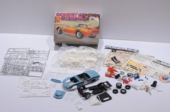 AMT CHEVROLET CORVETTE STINGRAY CONVERTIBLE SCALE 1:25 MODEL KIT Y718 RARE!