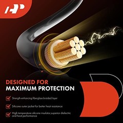 Spark Plug Wires Compatible with Chevrolet Corvette 1992 1993 1994 1995 1996