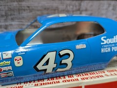 MPC Nascar Series Petty Plymouth Road Runner Model Kit Parts 1/25 Scale
