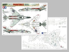 Tamiya 61121 1/48 McDonnell Douglas F-4B Phantom II