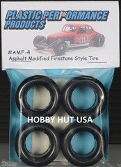 #AMF-4 Asphalt Modified 15″ Firestone 60s/70s Stock Car Tires – PPP 1/25 – L@@K
