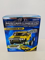 New Rare Magna Wheels GM Hummer H2 Magnetic 3D Model Kit #28178 NIB 1:18 Scale