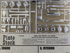 *L@@K! *RARE *ORIGINAL VINTAGE AMT NEW FORD 1973 PINTO DRAG KIT **SEALED-BAG!