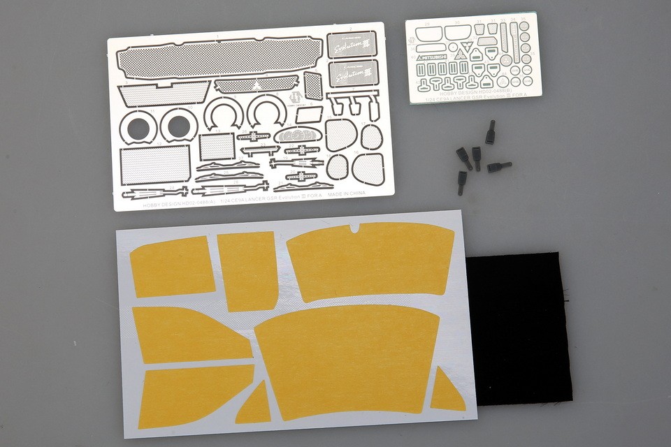 Hobby Design 1/24 CE9A Lancer GSR Evolution III Detail set for Aoshima kit