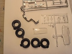 1995 Monogram ’55 Chevrolet Bel Air Convertible Model Car Kit. NOS, Opened Box.