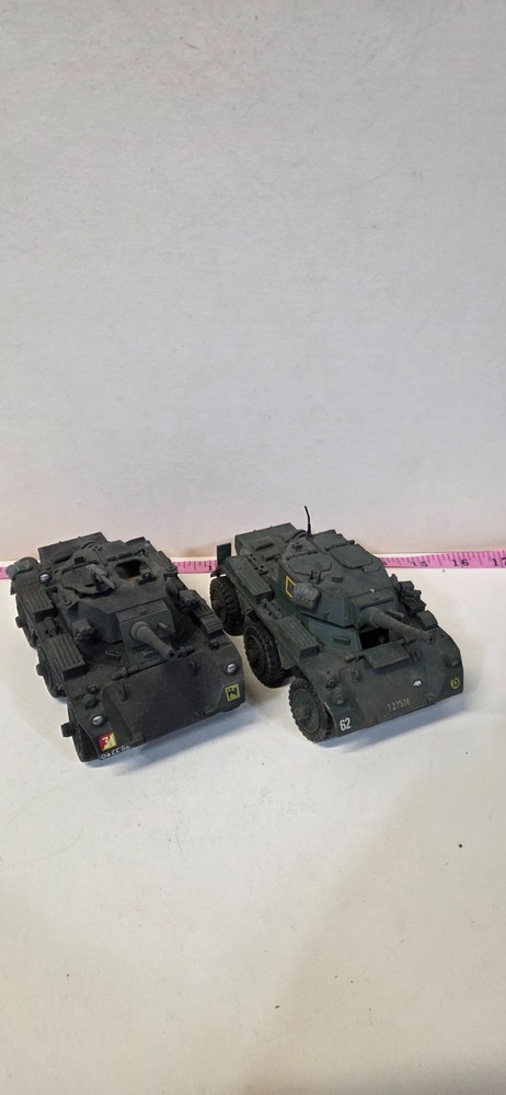 Staghound Armored Car Lot British Army WW2 1/35 Pro Built Painted Models
