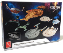 1:2500 AMT *STAR TREK* Adversaries & Allies Ship Set *MODEL KIT* MISB!