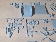RARE ORG 1/25 AMT ’59 EL CAMINO CUSTOMIZING KIT STEERABLE WHEELS COMPLETE 60s
