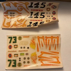 AMT 1961 Comet 1/25 Scale K-3061 Unfinished. SEE DETAILED PHOTOS