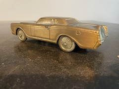 Vintage Banthrico 1969 Lincoln Continental Mark III Metal Bank Promo Car
