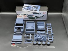 1/25 1987 Ford F-350 Crew Cab Truck Resin Model Kit with Engine, Tires & Clears