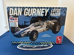 DAN GURNEY LOTUS RACER RACE CAR MODEL KIT AMT ROUND 2 1/25 SCALE NEW SEALED LOOK