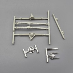 AMT 1/25 1969 Plymouth GTX Parts Kitbash Rear Suspension Axle Chrome
