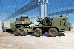 TRUMPETER 1/35 BAZ6403 Tank Transporter w/ChMZAP9990-071 Semi Trailer TRP1086